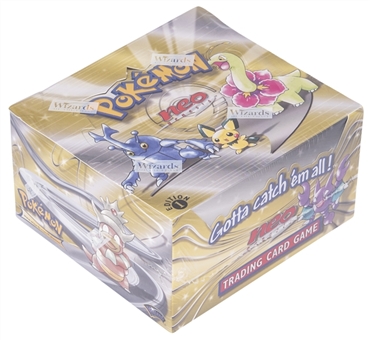 2000 Pokemon Neo Genesis 1st Edition Factory Sealed Booster Box (36 Packs)